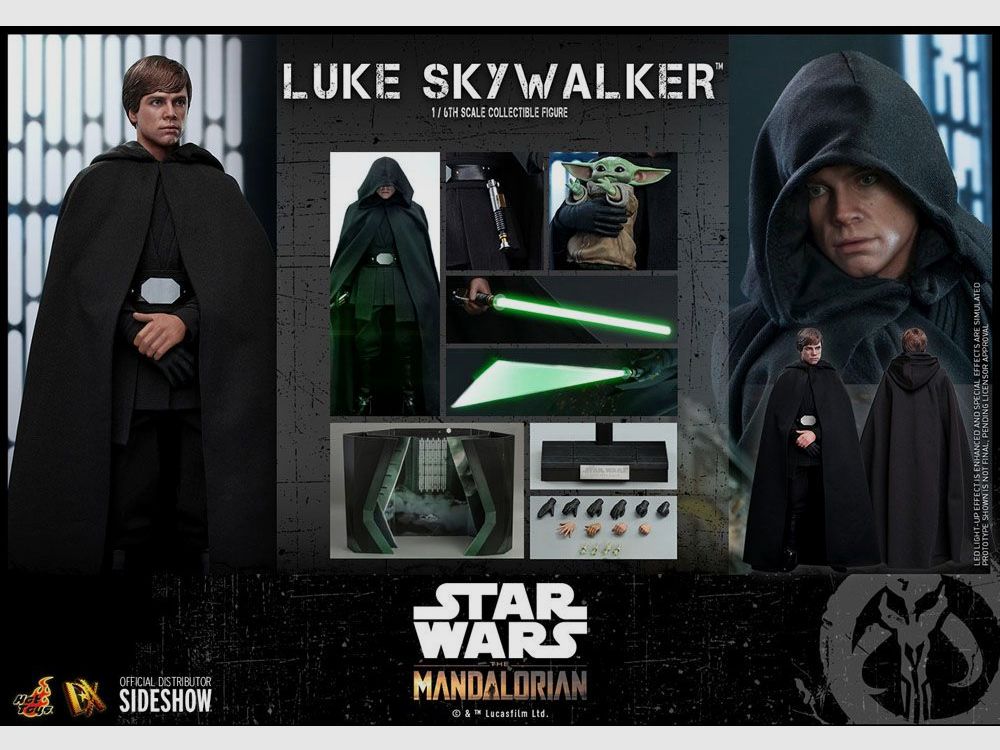 Star Wars The Mandalorian Actionfigur 1/6 Luke Skywalker 30 cm | 43272