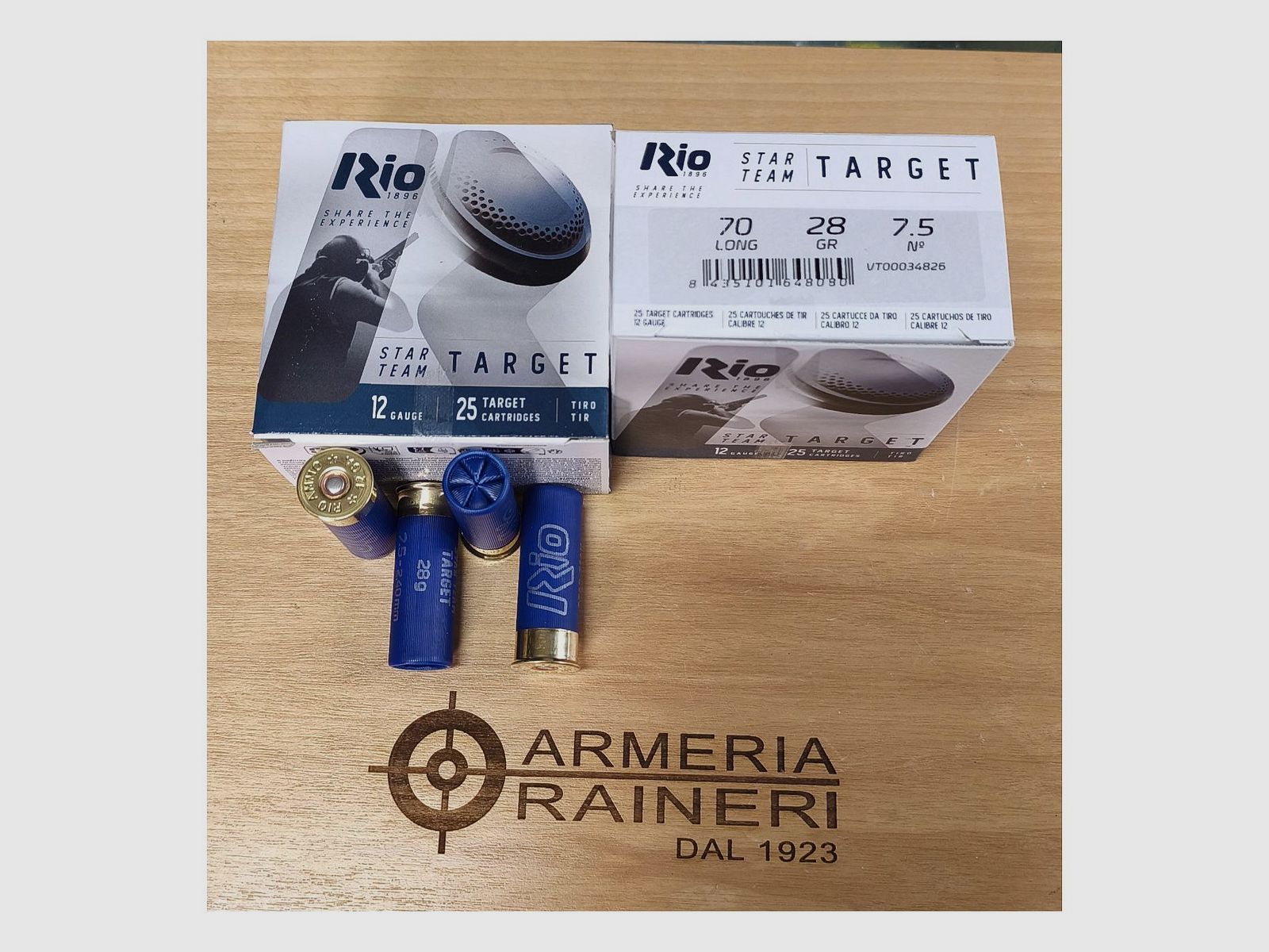 RIO STAR TEAM T.2 CAL.12 GR.28 PB. 7 1/2