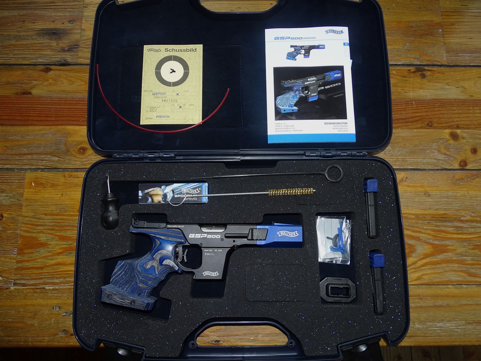 Sportpistole Walther GSP500 Classic Kal. .22l.r.