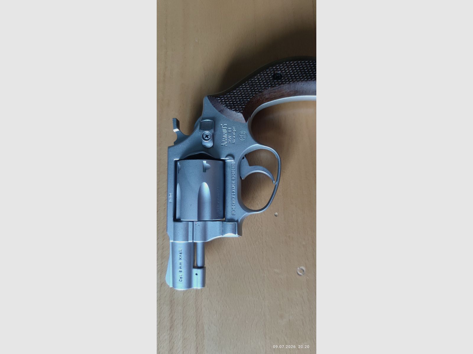 Weihrauch HW  88 super airweight NICKEL PTB 659 9 mm RK