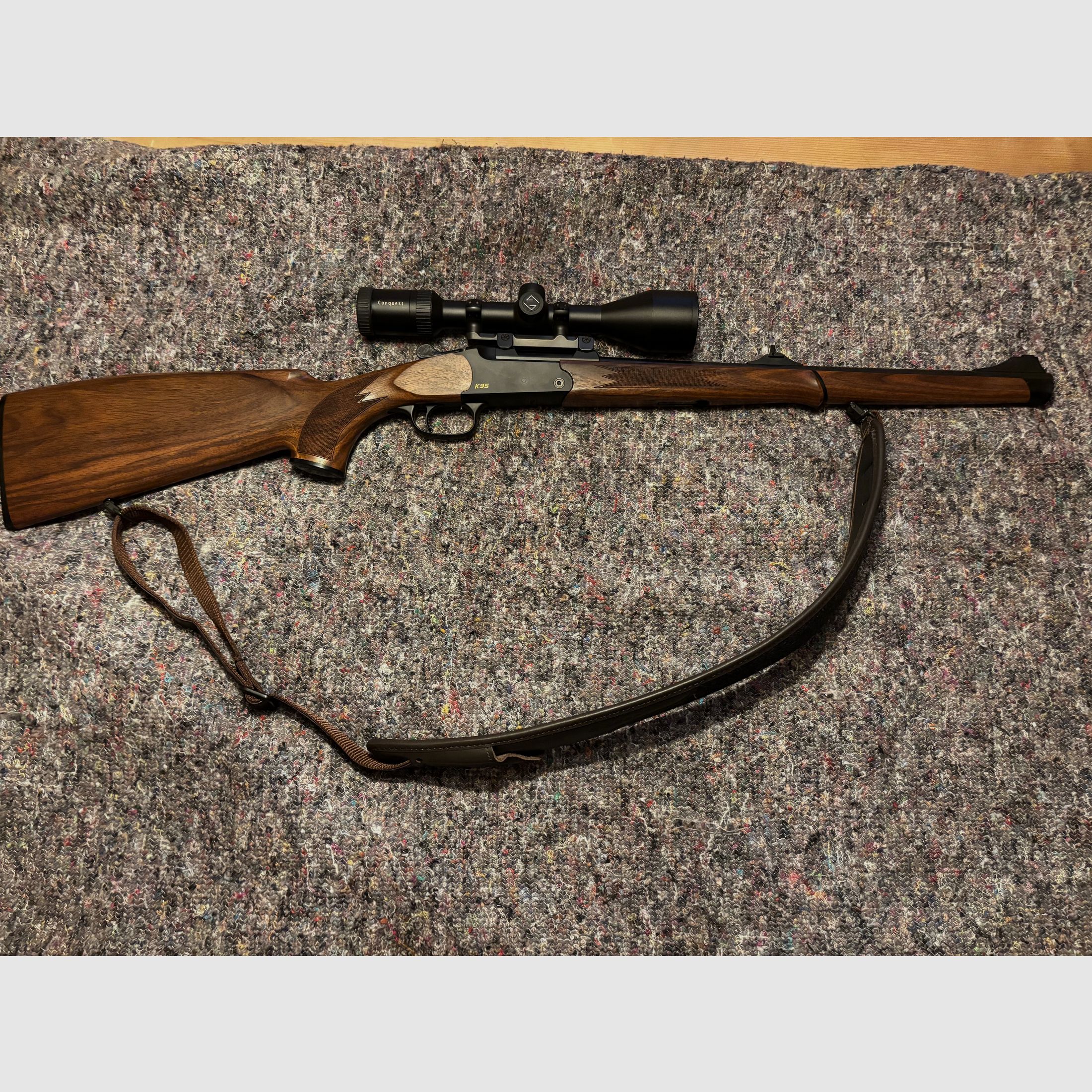 Blaser K95 Stutzen Black Edition Komplettes Set