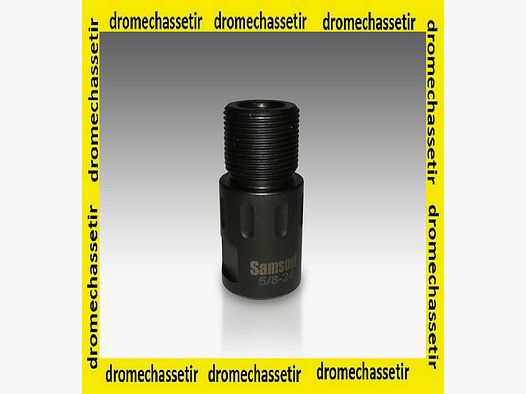 Thread adapter AK 14×1 LH to 5/8×24 black