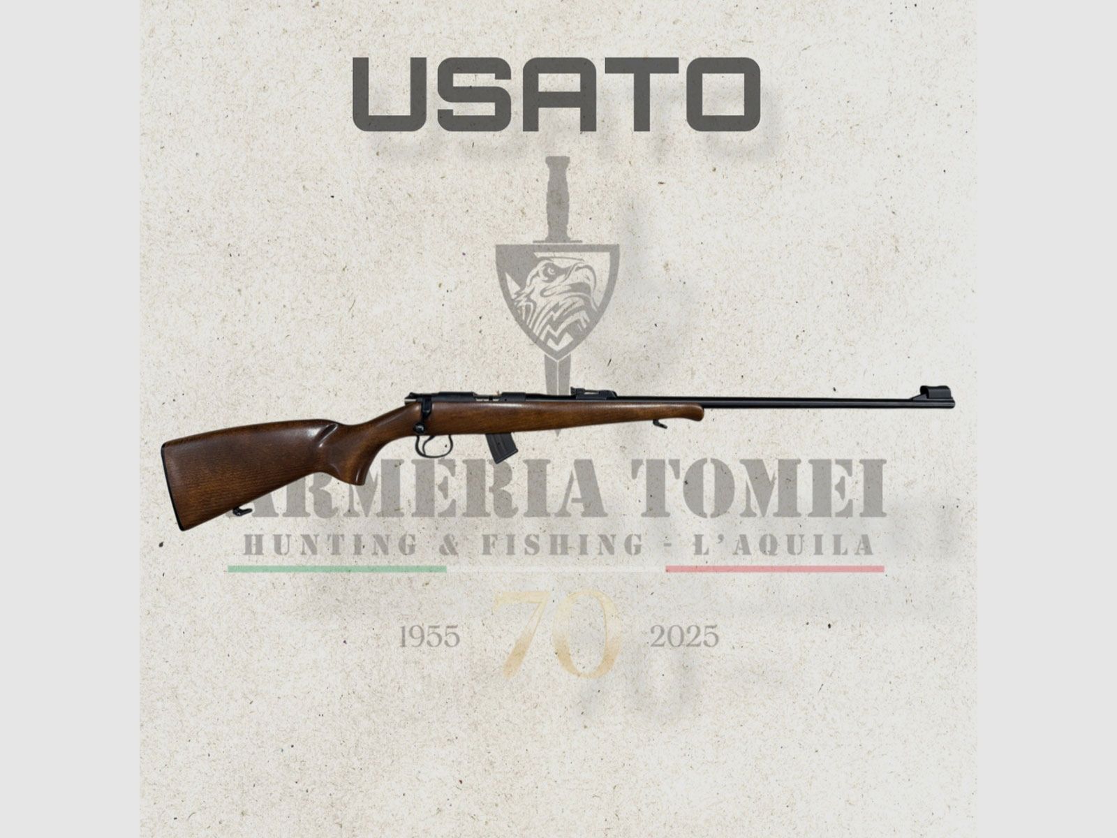 GEBRUIKT – BÜCHSE – CZ MOD. 452-2E ZKM kal. 22LR, afbeelding 1 van 4