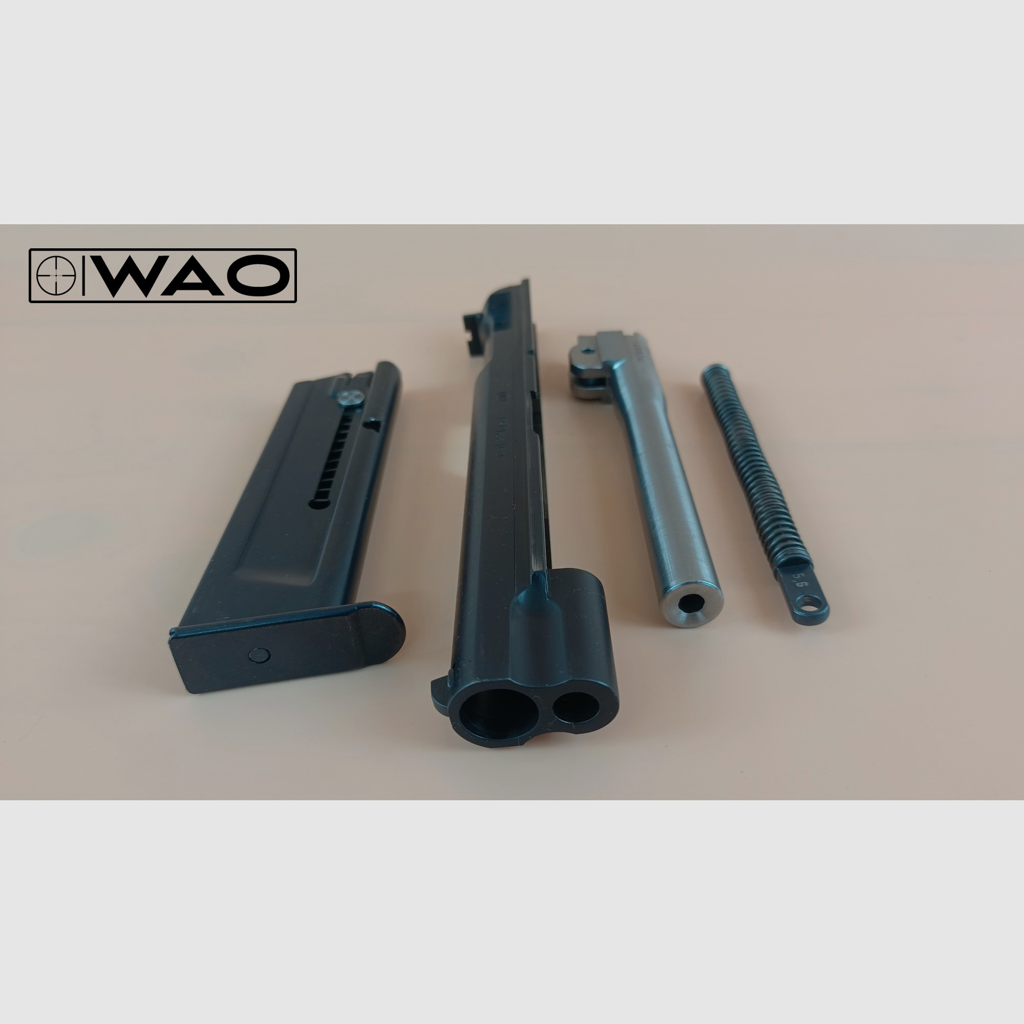 <SIG P210-2, P 210-2, Cal. 9mmLuger *Set con sistema intercambiabile Cal. .22lr*>