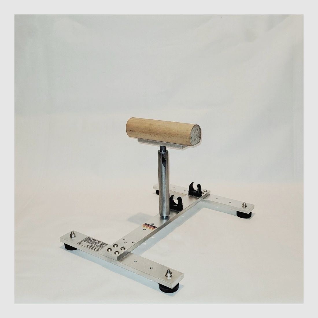 KGF-Auflagestativ - Auflageständer Alu HT-1000-Basic18 mit Buchenholz-Auflage 5x18cm, klappbar