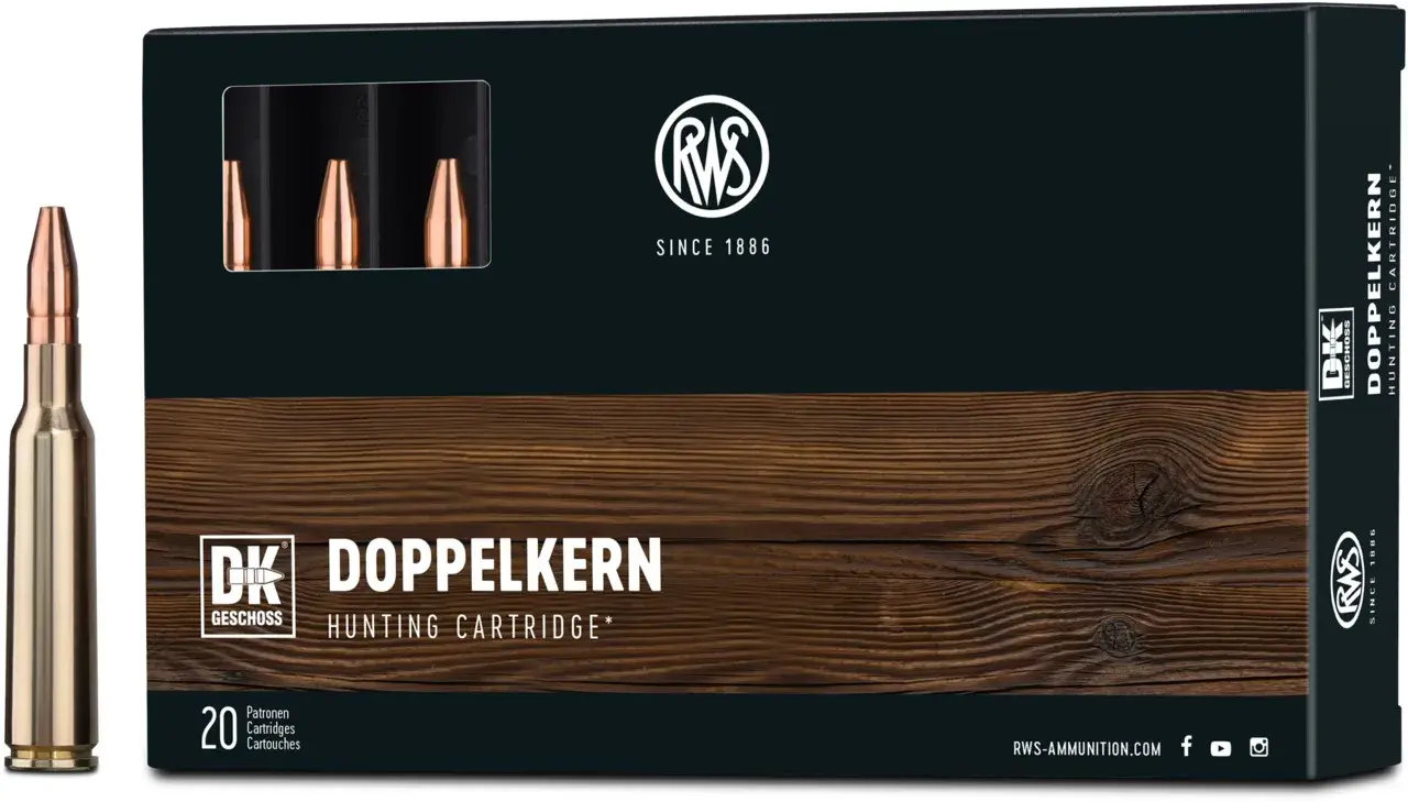 Jagdbüchsenpatronen RWS DK Kaliber 6.5x55 SE, Bild 2 von 2