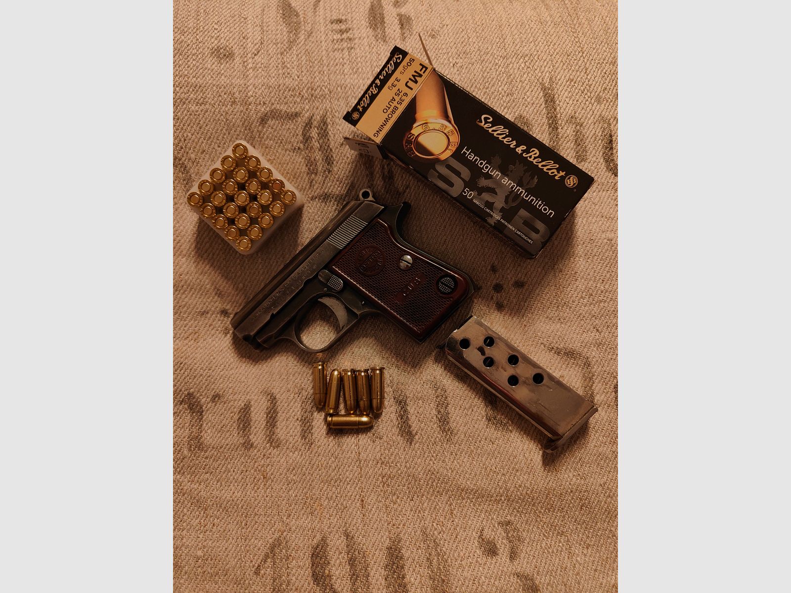 Pistola tascabile Astra Cup 6,35 Browning