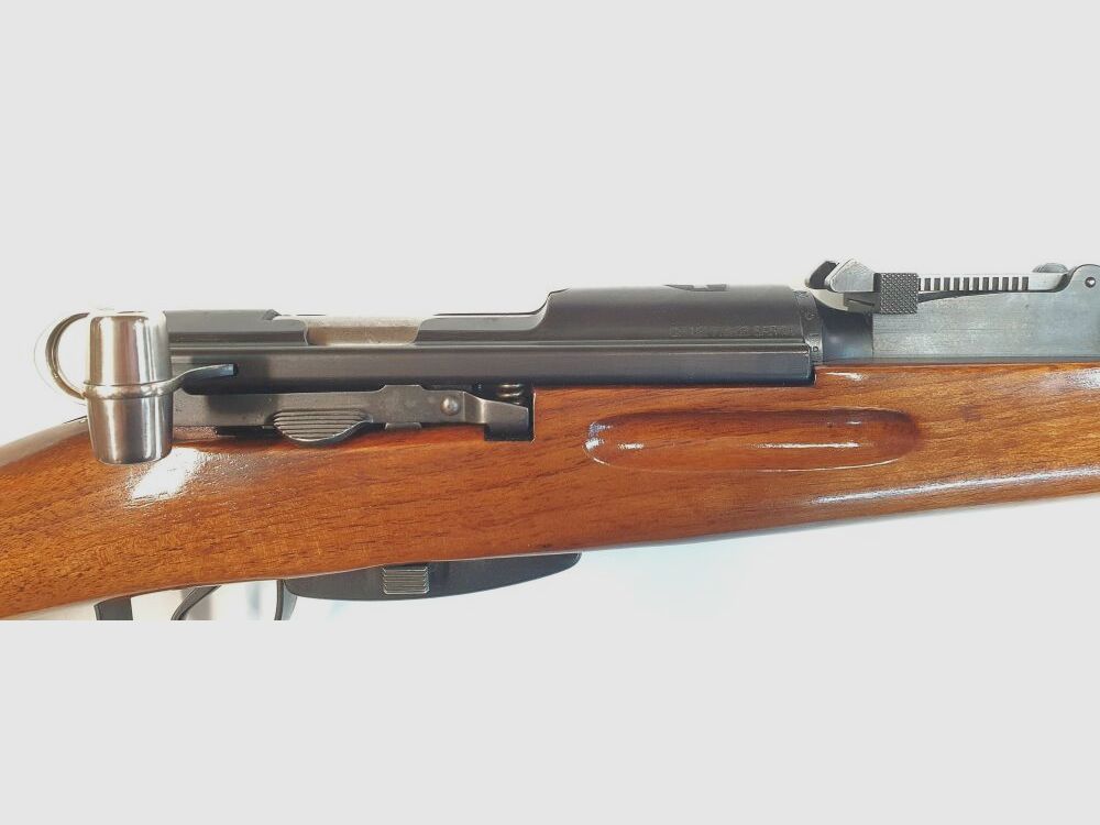 Waffenfabrik Bern grendelgeweer Zwitserse Schmidt Rubin K31 kaliber 7,5x55 Swiss met bijpassende nummers en gerenoveerd, afbeelding 4 van 10