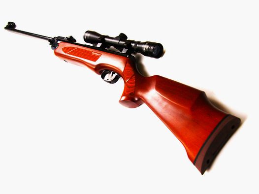 Rifle de aire comprimido HW 35 Standard (sin la mira telescópica mostrada)