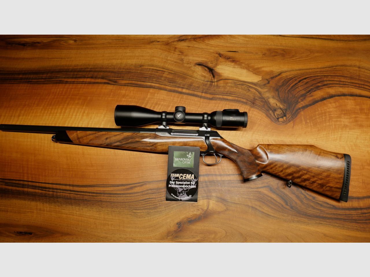 Sauer & Sohn S 202 Eckernförder Fertigung, cal. 308 Win. LINKSHAND, Swarovski Z8i van TEAM-CEMA.DE, afbeelding 4 van 6