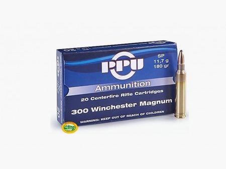 PPU PRVI PARTIZAN Munizioni cal.300 win.mag. SP 180gr.