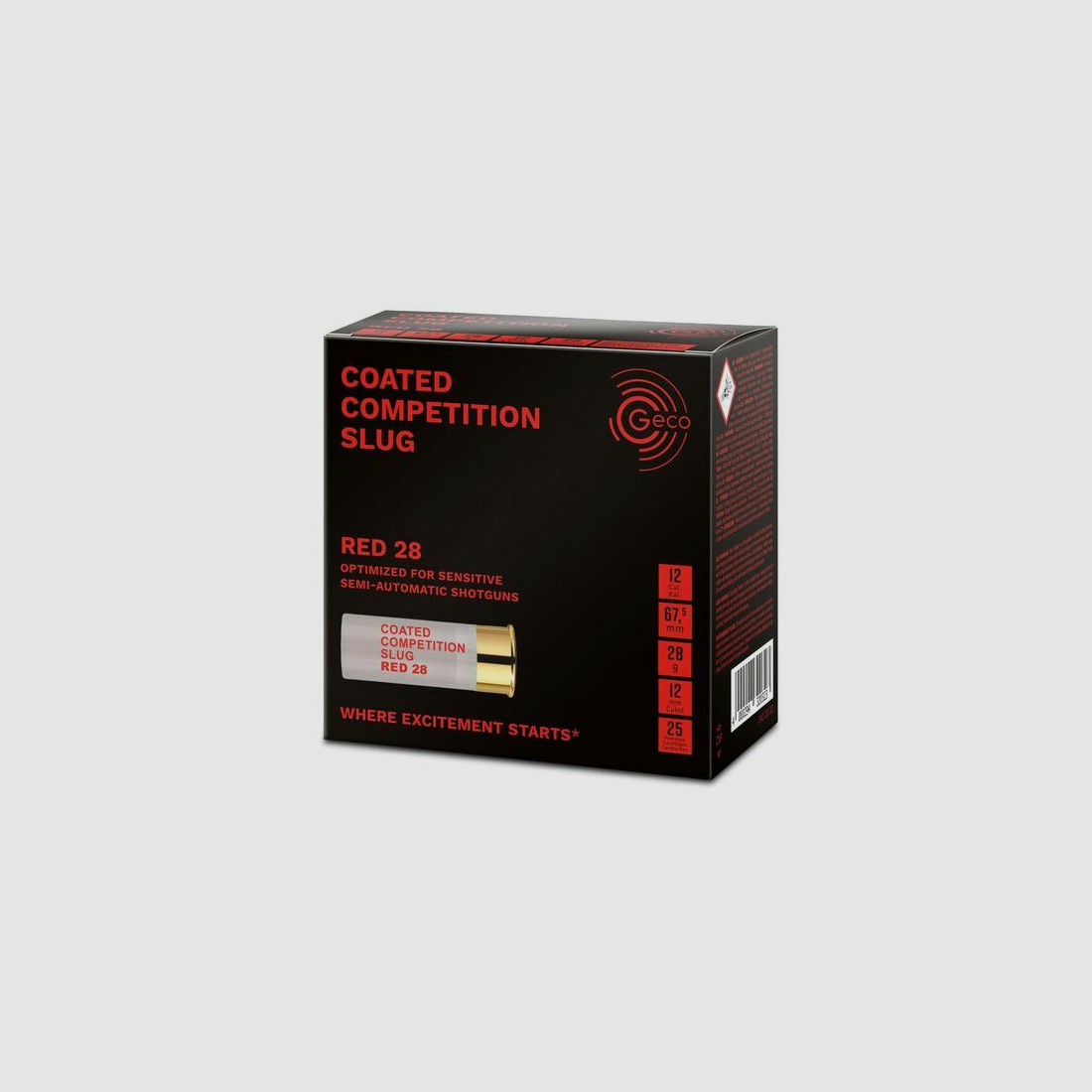 Geco Slugs Red 28 Coated Competition