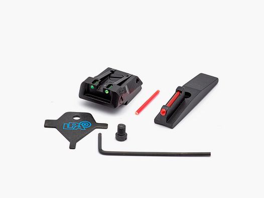 Juego de mira LPA SPF21RU para competidor Ruger Mark IV, Hunter
