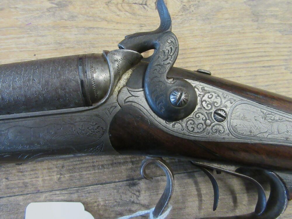 Inconnu fusil de chasse