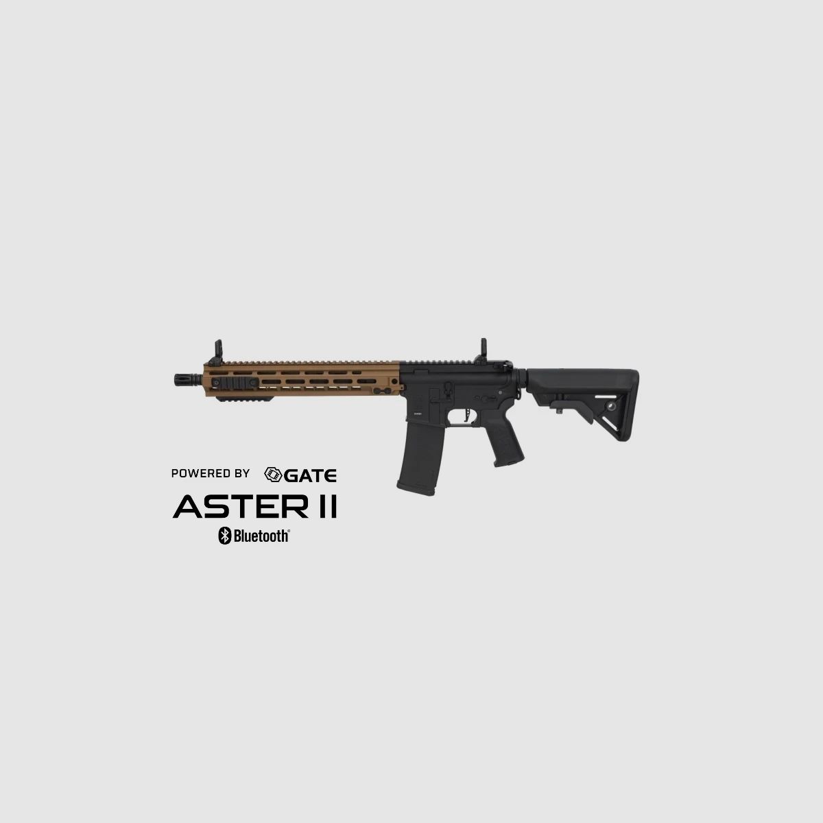 SA M4 URG-I M-LOK 14" (SA-P30 PRIME™ Aster II ETU BLDC™) Rifle Airsoft Libre a partir de 18 – Chaos Bronze -F-