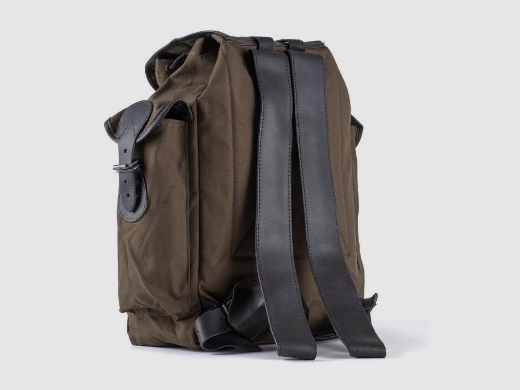 Zelt RASport grün aus Canvas und Leder 20 Liter Art. SMALLCANVAS20L RASPORT, Bild 3 von 4