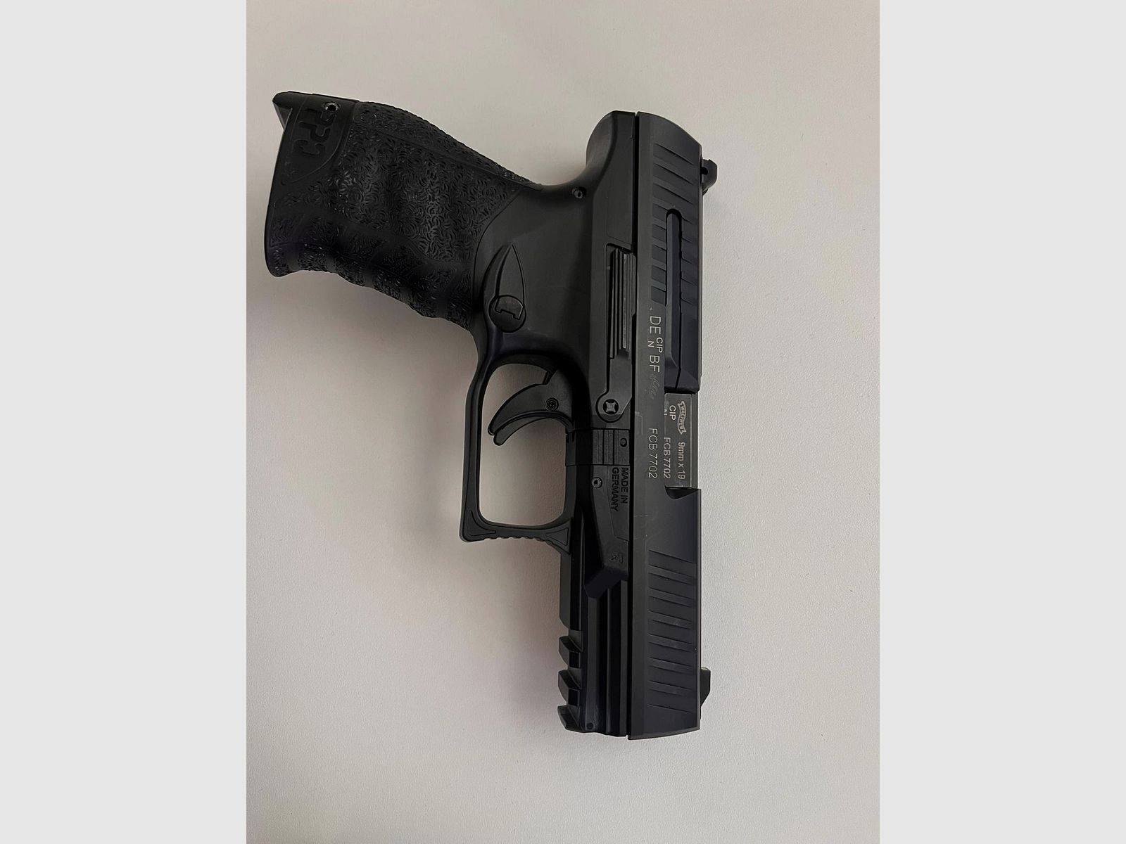 Walther PPQ 9mm Para neuwertig