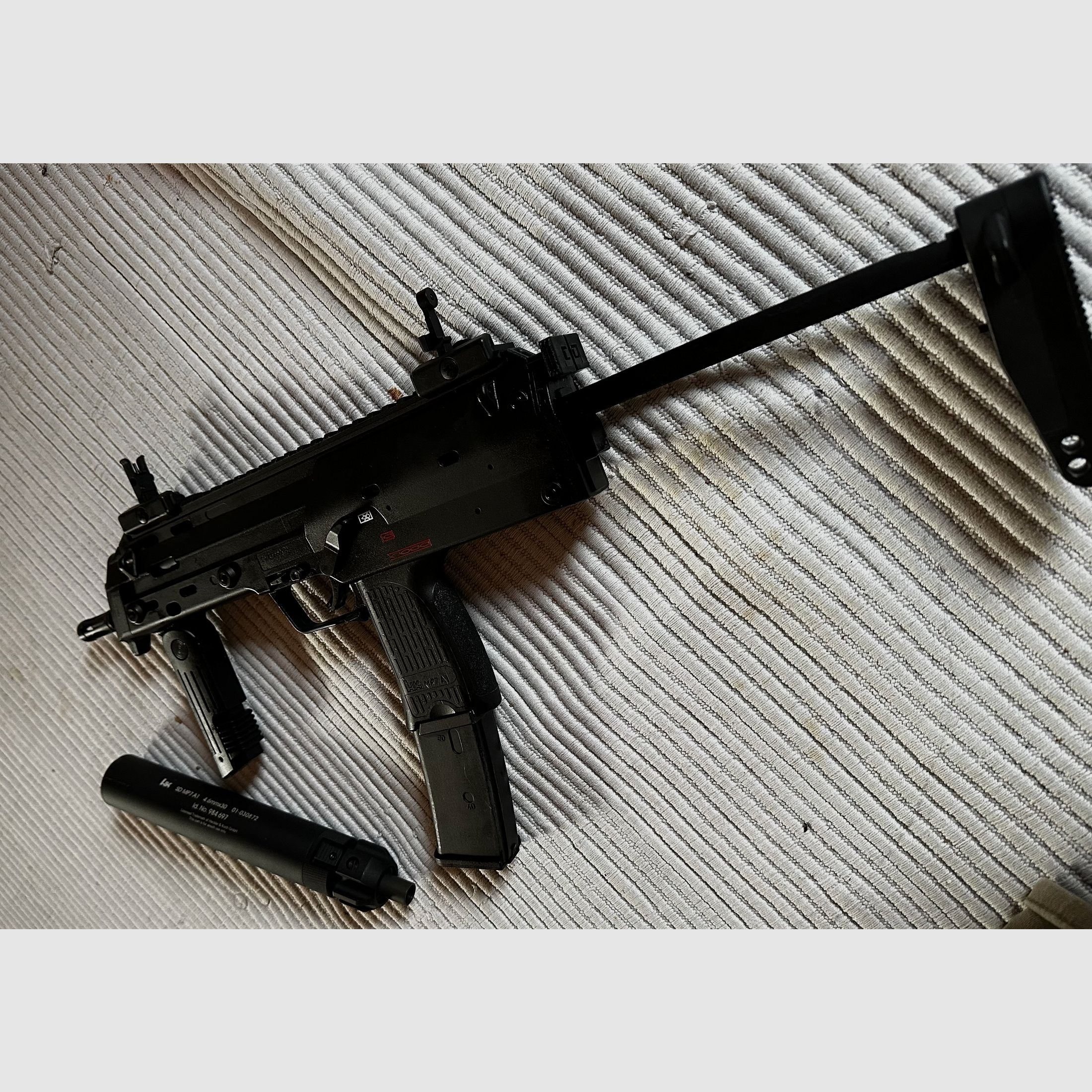 Heckler & Koch MP7A1 GBB incl. silencer