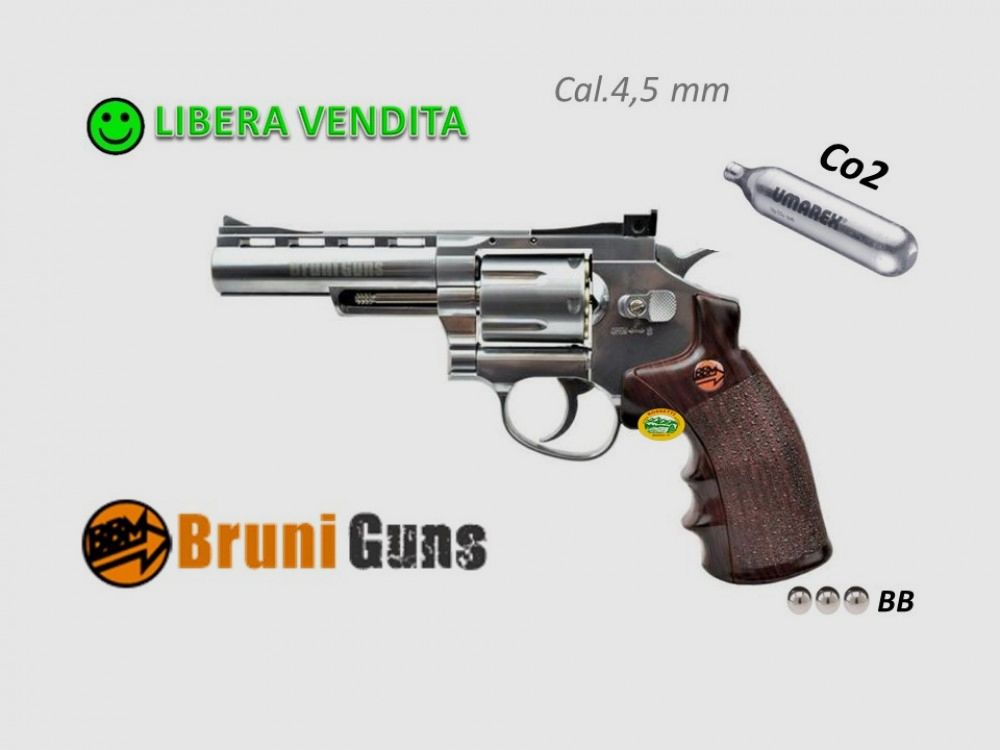 BRUNI Revolver Super sport 4 Kal. 4.5 CO2