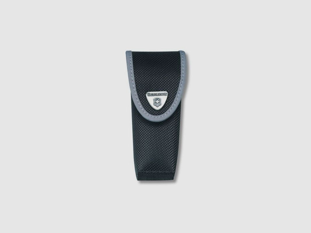 VICTORINOX MESSERTASCHE NYLON SCHWARZ MIT LAMPENFACH UND KLETTVERSCHLUSS
