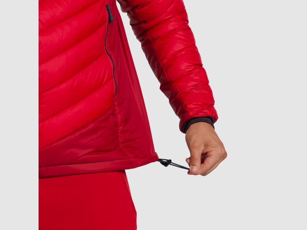 Trangoworld GIACCA MEDEL V02 ROSSO/ROSSO SCURO, immagine 4 di 5