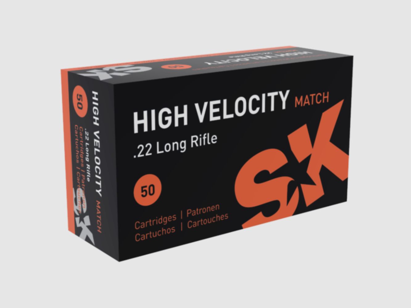 22lr SK High Velocity Match, 385m/s LRN 40gr VE50