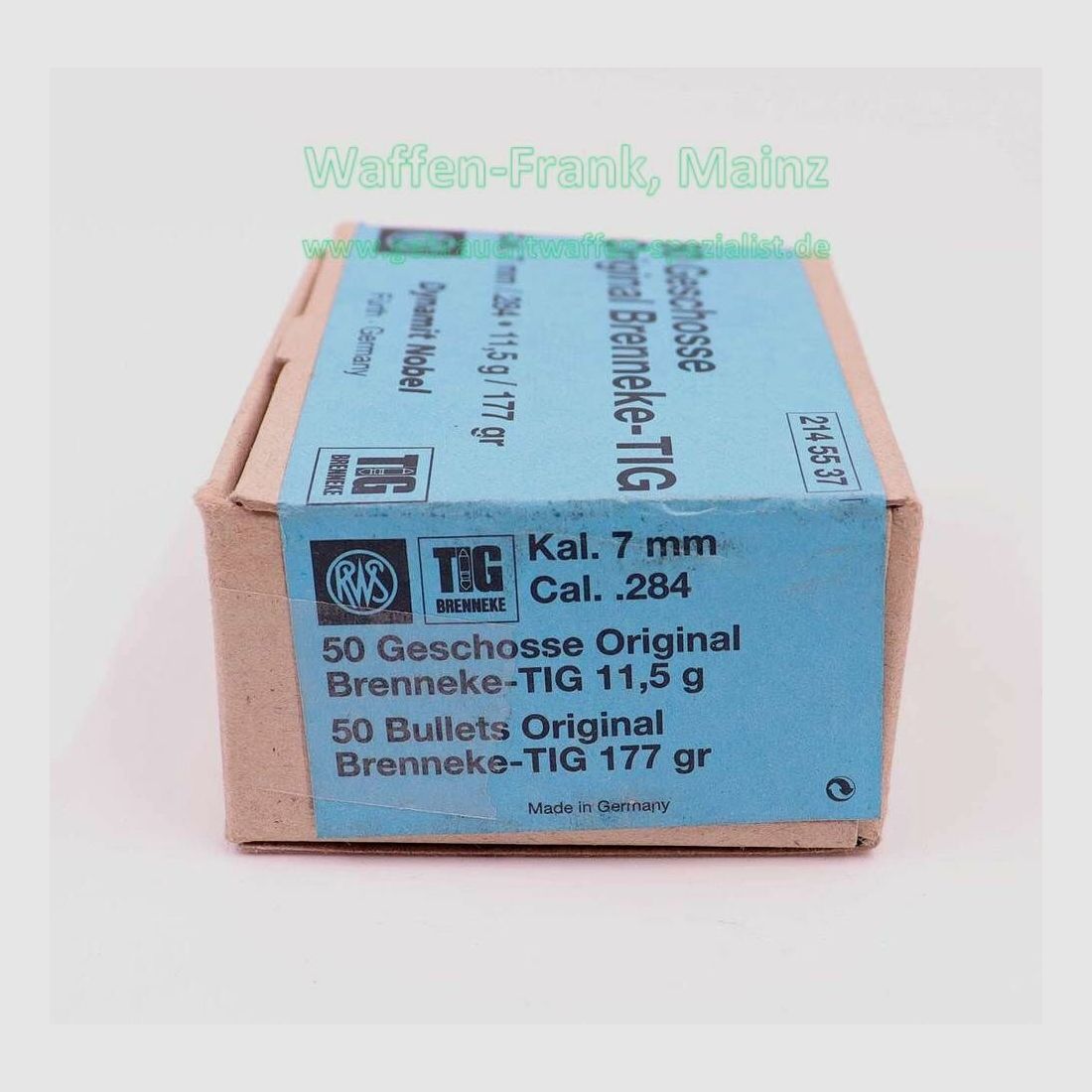 RWS (WZd.Fa.Rottweil) balles de fusil 7mm (.284)
