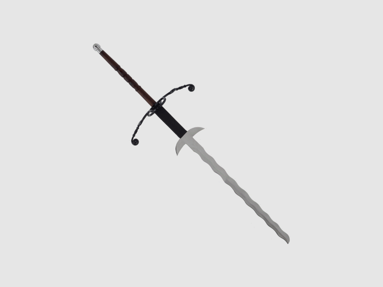Haller épée à deux mains Flammberge