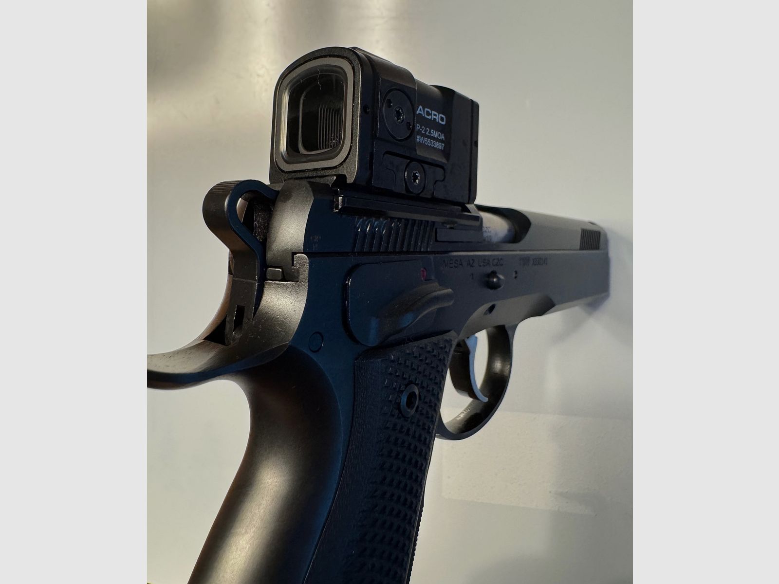 Pistola CZcustom Mod. CZC A01 LD -Listo para óptica