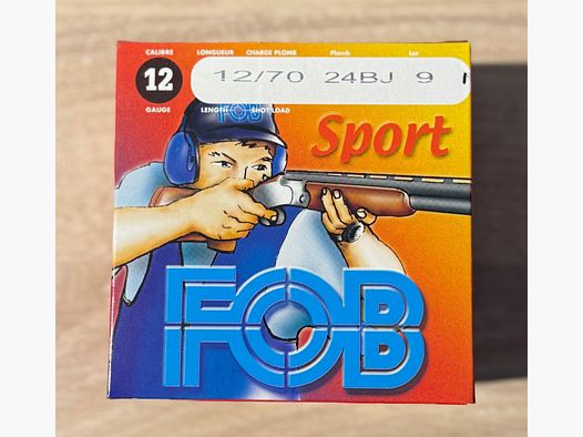 FOB Skeet - 12/70 - 24g - No. 9 (2.0mm) - Lead