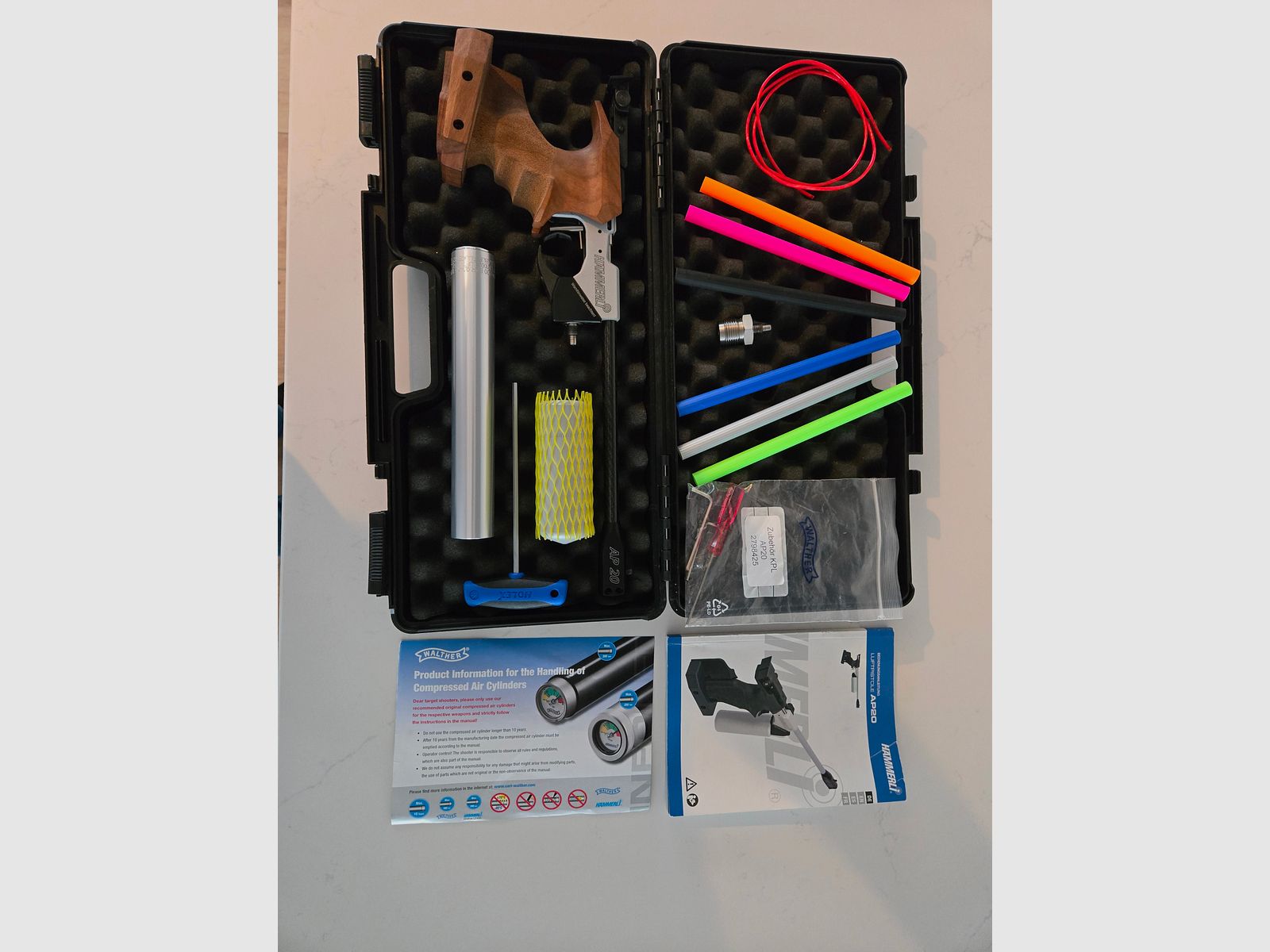 Match Luftpistole Hämmerli AP20 Pro (aus dem Hause Walther) in sehr gutem Zustand