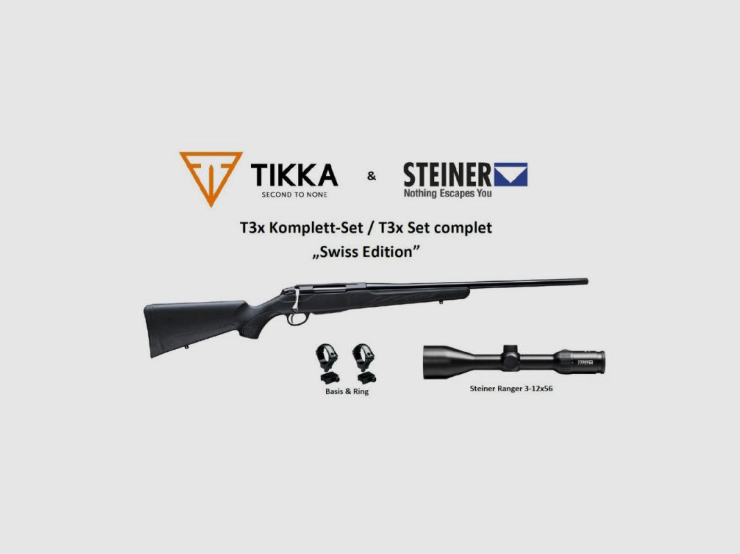 Tikka T3x Ensemble Complet pour Jeunes Chasseurs