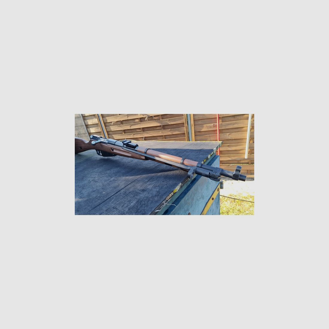 Gletcher M1944 CO2 Luftgewehr Kal. 4,5mm Stahl BB Holzoptik
