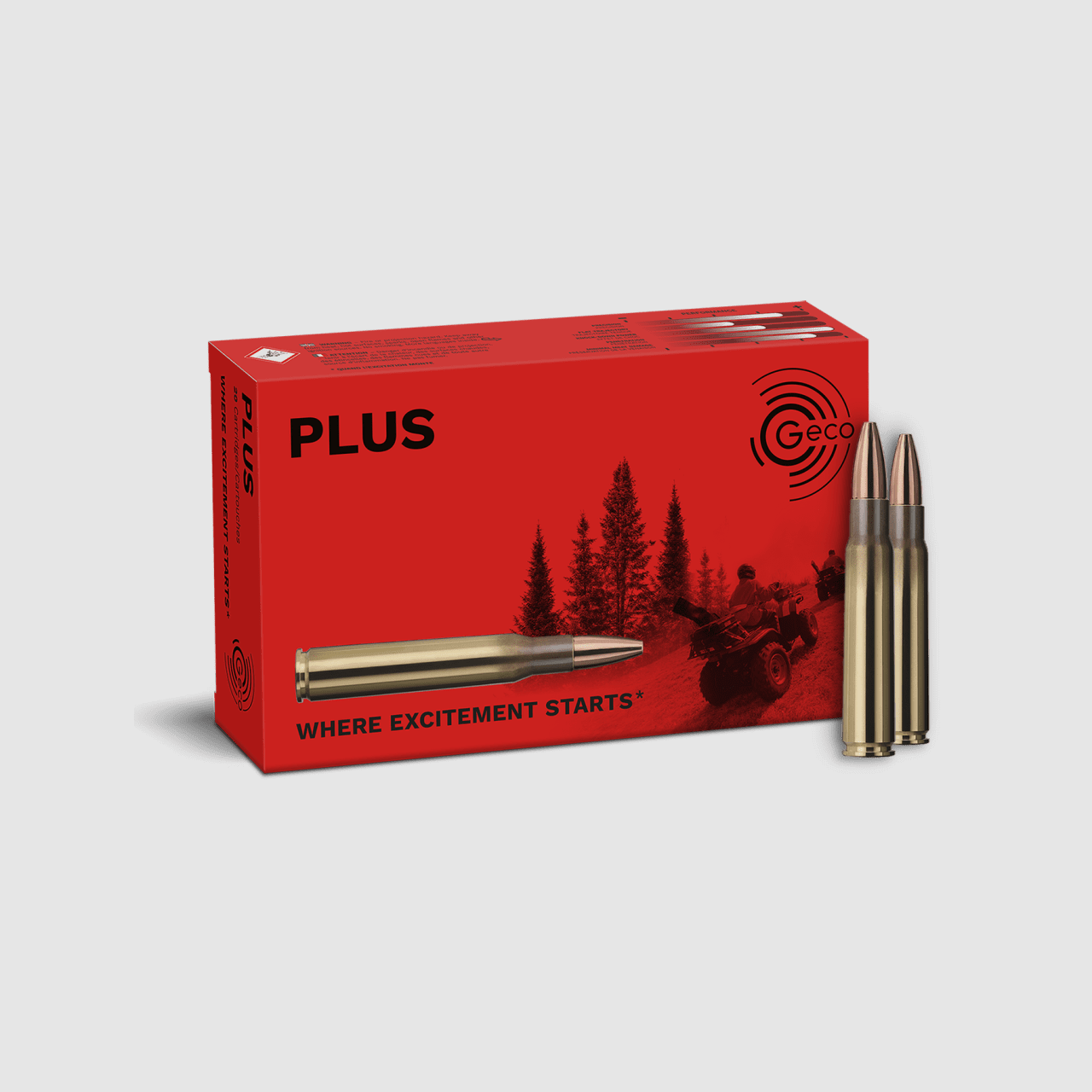 Geco 8x57 IS Plus 196 gr.- 20 pcs