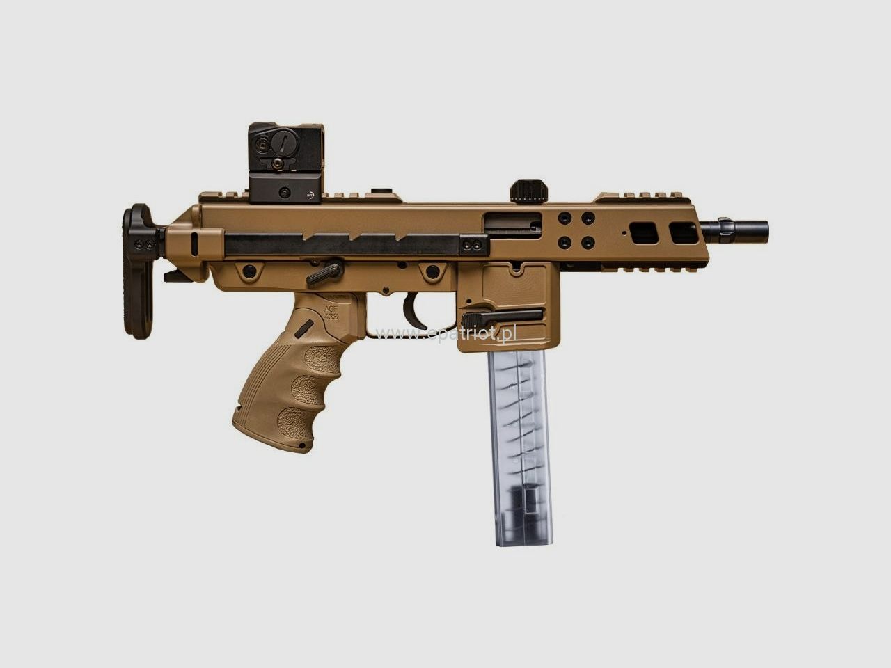 Pistolet B&T KH9 COVERT FDE cal. 9x19mm, image 1 sur 2