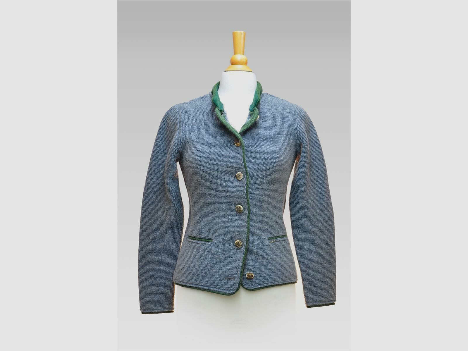 Damenstrickjacke 40 blau