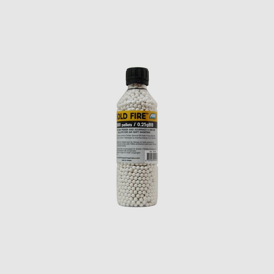 Kulki ASG Gold Fire 0,25 grama 3000 sztuk
