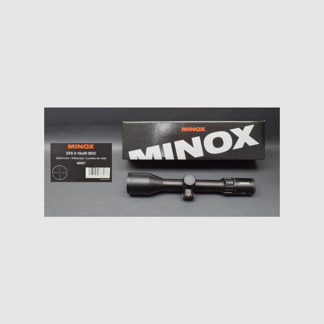 Minox ZX5 2-10x50 Abs. BDC, Neuware aus Geschäftsauflösung