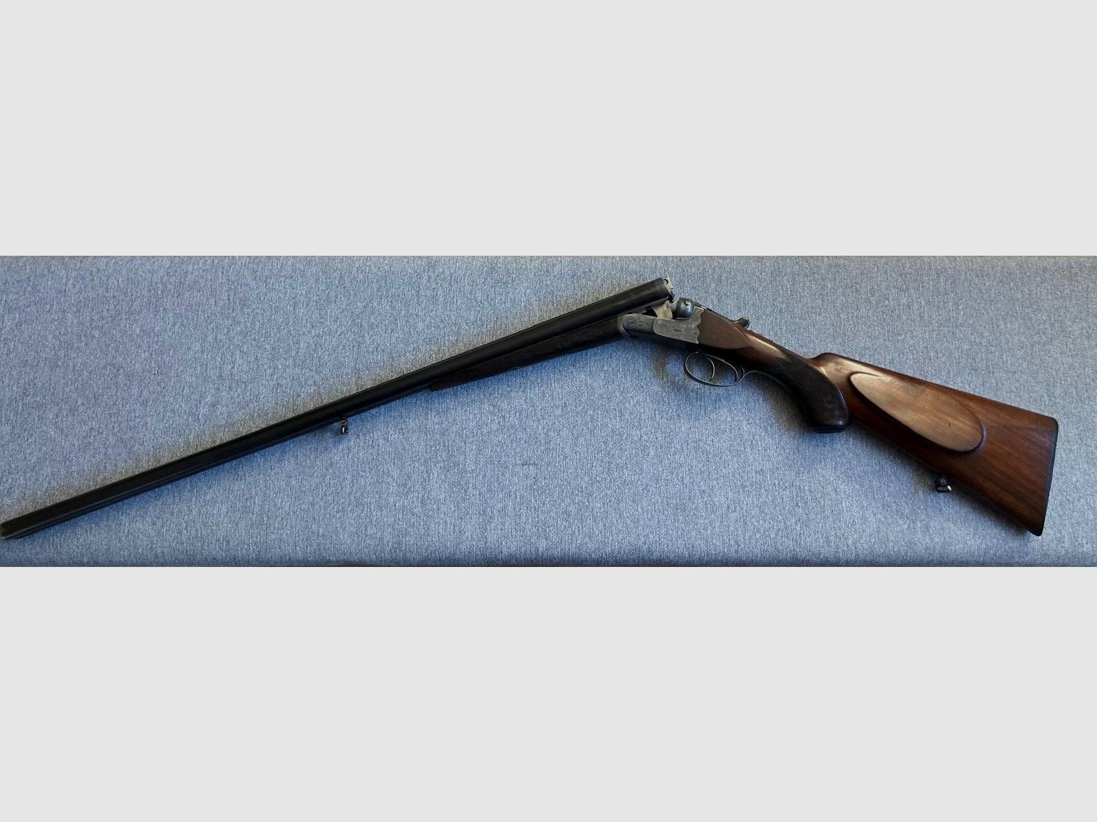 Wunderschöne Sempert & Krieghoff Doppelflinte/Querflinte Kaliber 16 absolute Rarität Selten 100 Jahre TOP