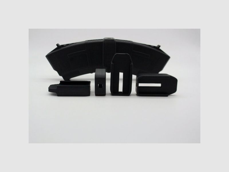 Alpha Precision - Acoplador de cargadores para AK PMAG Gen2 7,62x39 - Paquete doble