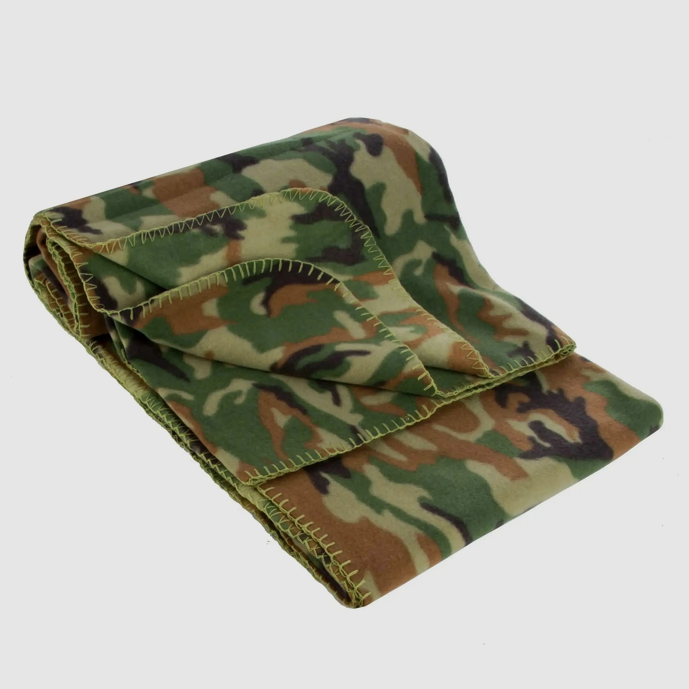 Mil-Tec Couverture en Fleece 200 x 150 cm - Woodland