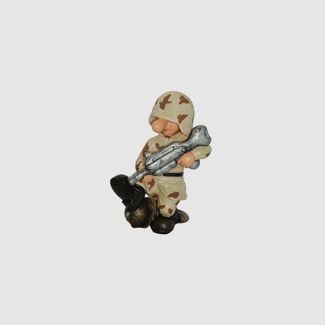 Deko - Soldat SD3 US-Desert-Camo mit MG