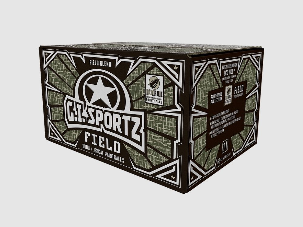 G.I. Sportz Field Paintballs (2000er Karton)