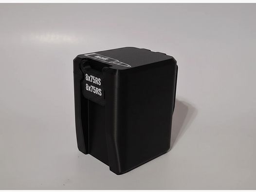 Filamelt Munitionsbox / 8x75 RS / 'Klapp- / Rastdeckel' / Patronenbox, Ammo Box