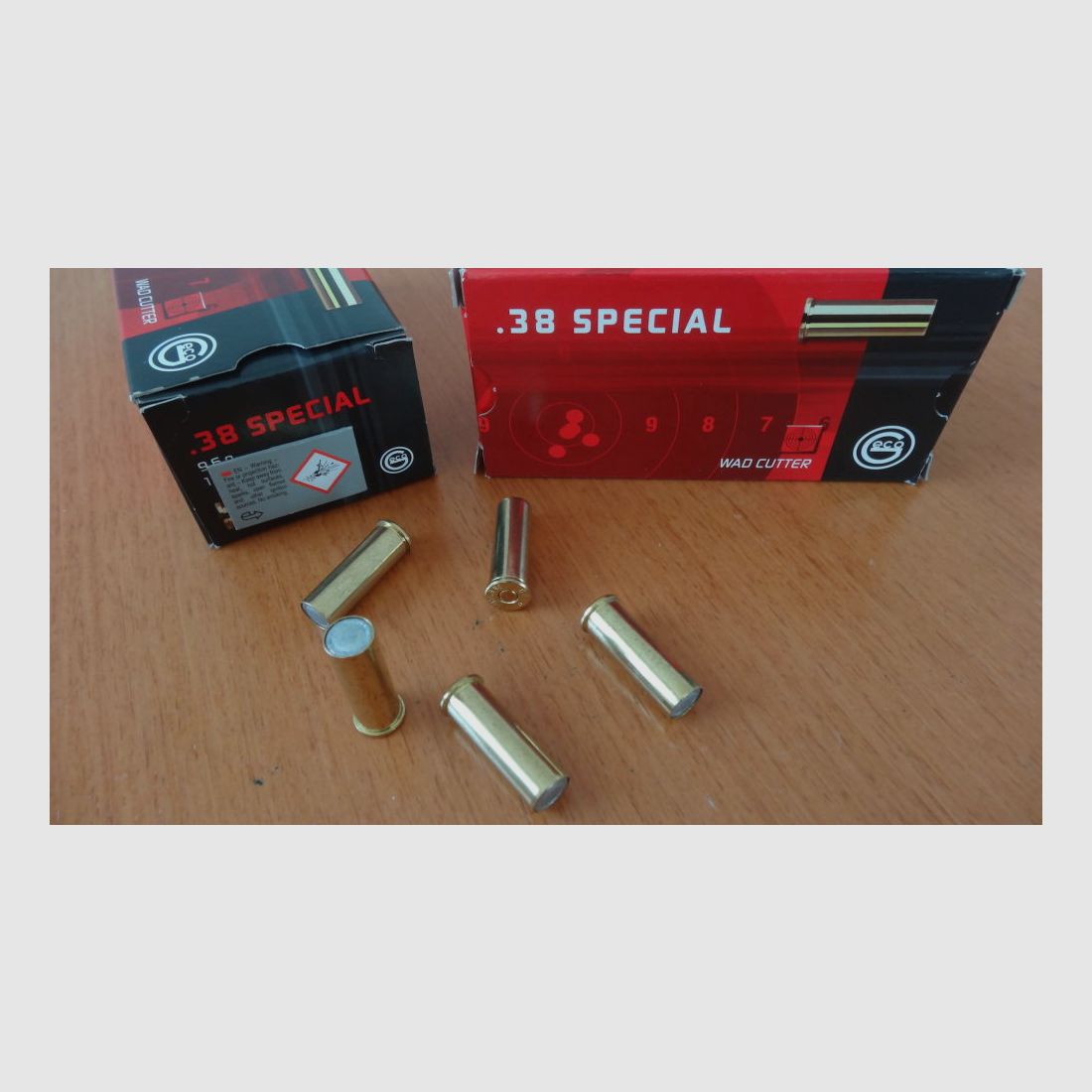 GECO 100 GECO Cartouches .38 Special Wad Cutter