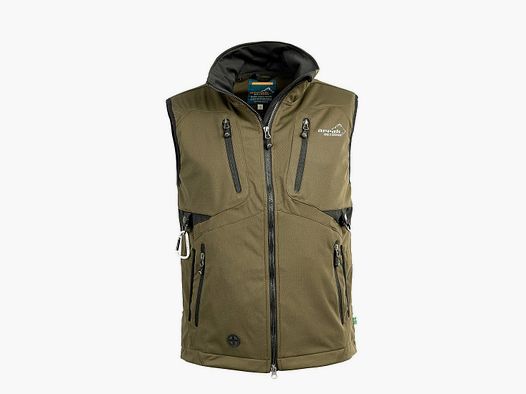 Arrak Outdoor Acadia Gilet Softshell Homme Olive 5XL