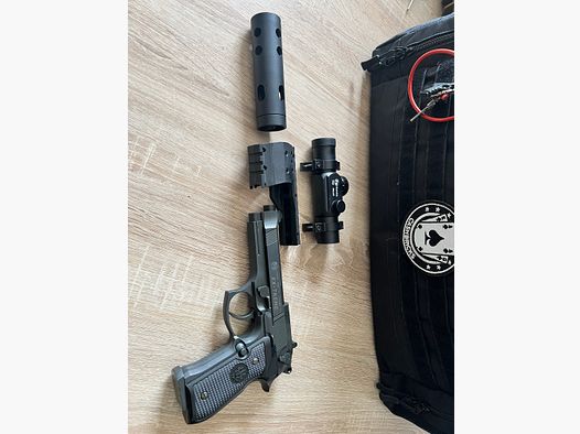 Pistolet CO2 Beretta FS92 x-Treme 4,5 mm Diabolo