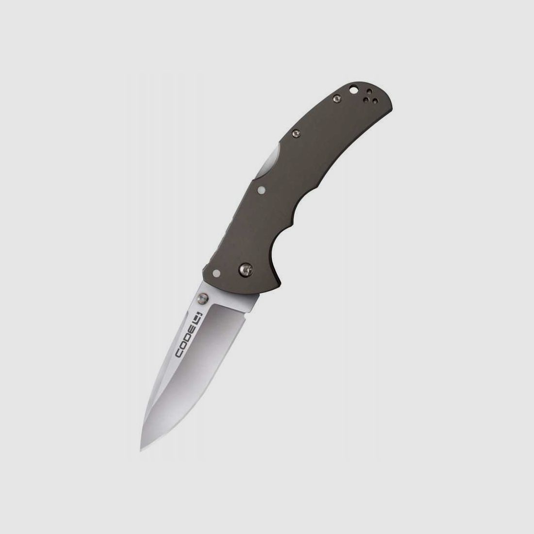 Cold Steel Taschenmesser Code 4 Spear Point, S35VN, Glatte Schneide