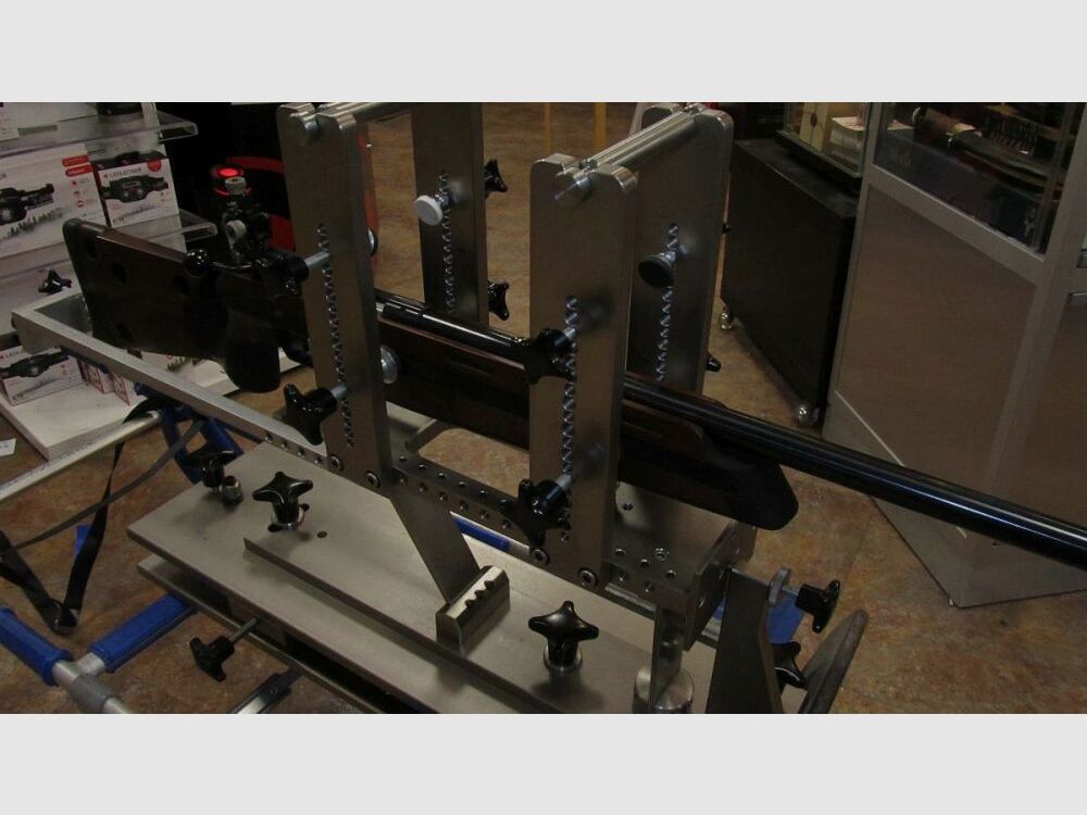 Briol soporte de tiro de acero inoxidable para pruebas de munición, determinación de agrupaciones, .22 LR