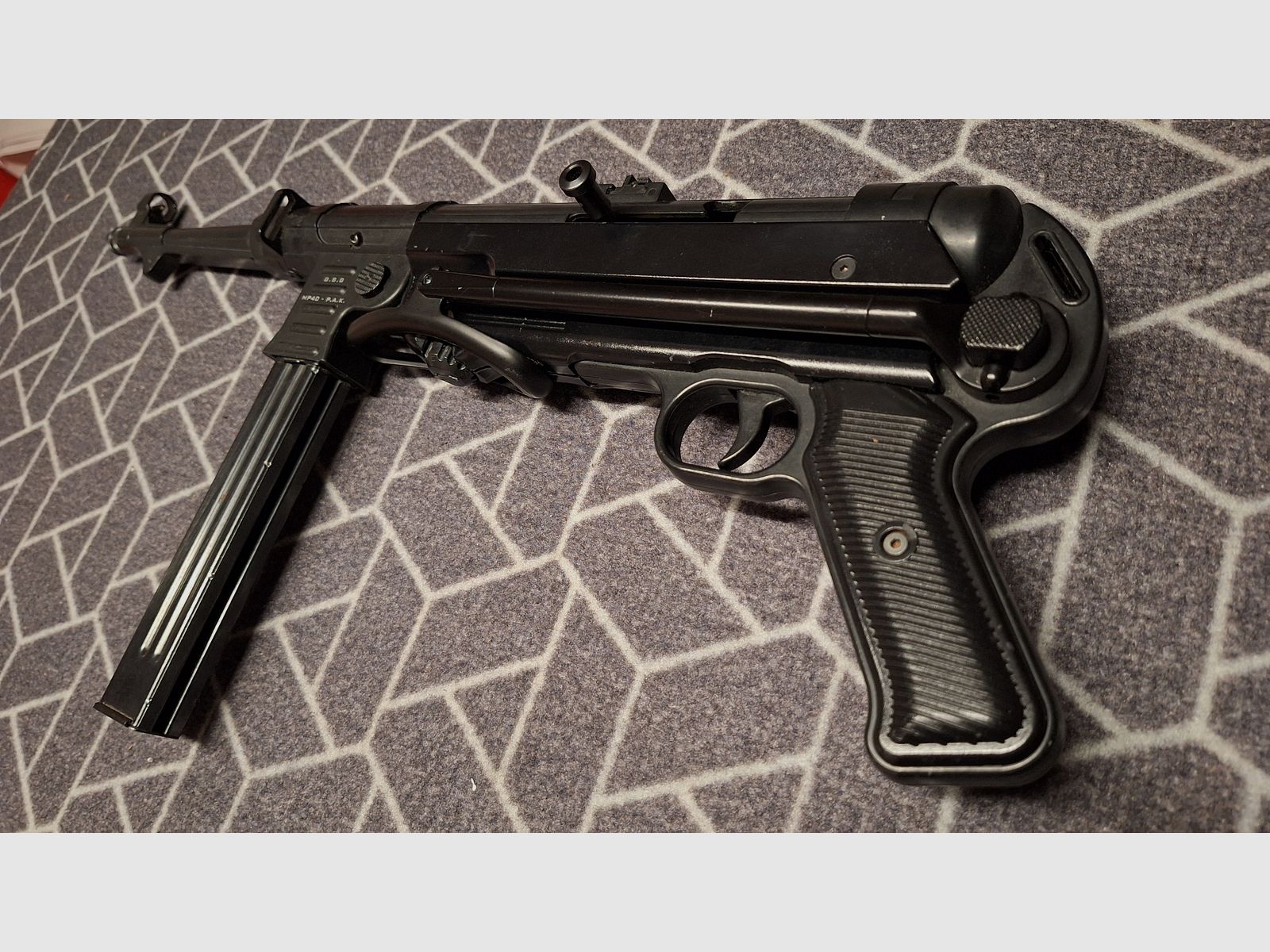MP40 G.S.G. Pistola ametralladora de fogueo 9 mm P.A.K.